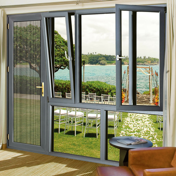 注膠斷橋系統平開窗AVMC-108