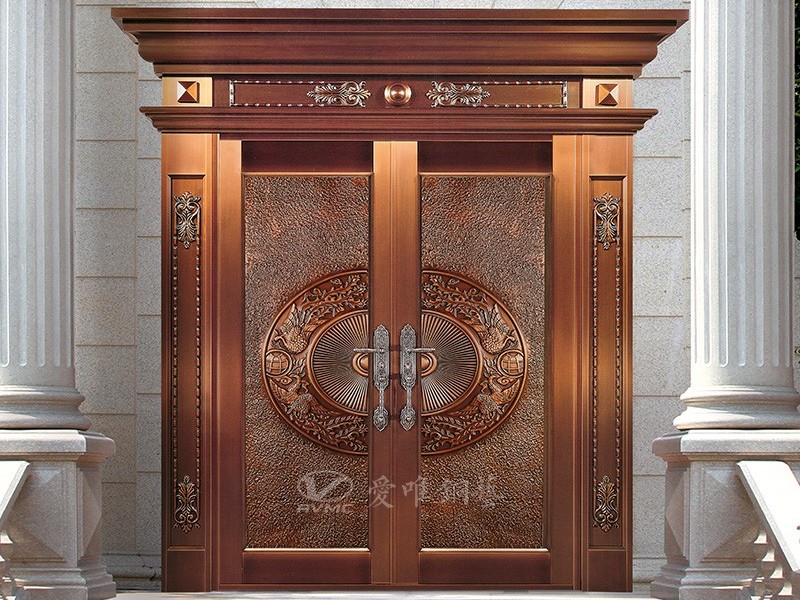 焊接工藝別墅入戶(hù)銅門(mén)