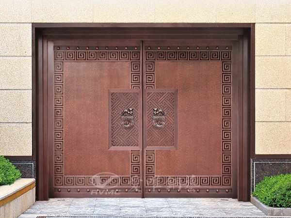 佛山別墅銅門廠家解說：品牌價(jià)值決定別墅銅門廠家的發(fā)展