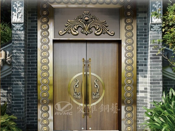 愛唯銅門生產廠家是集線上和線下為一體的銅門生產廠家